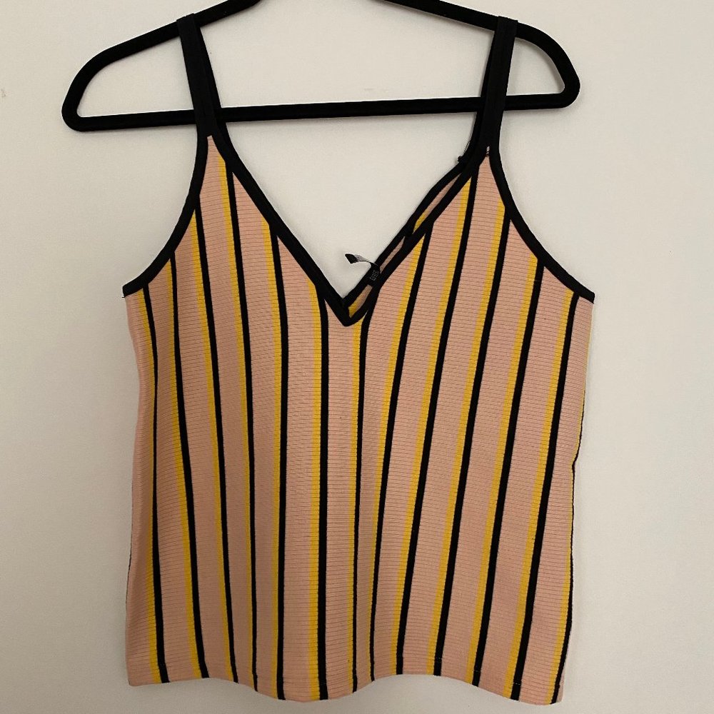 Zara Striped Multicolor Tank M